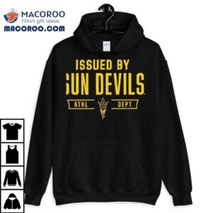 Arizona State Sun Devils Issued By Sun Devils Athletic Department Shirt