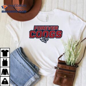 Forever Coogs Wordmark Basketball Tshirt