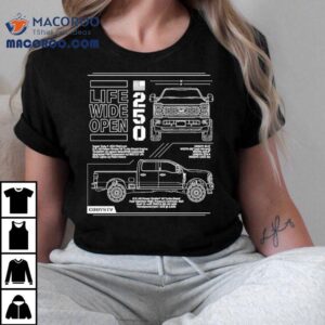 Life Wide Open F Tech Spec Cboystv Tshirt