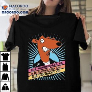 Screeching Weasel Pittsburgh Cleveland And Cincinnati Cigarettes Tshirt