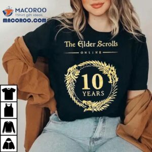 The Elder Scrolls Online Th Anniversary Tshirt
