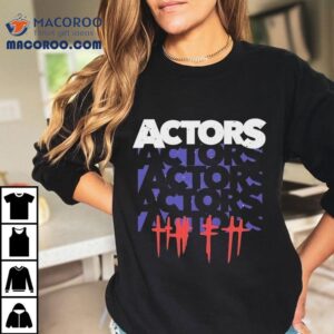 Actors Crosses Shirt
