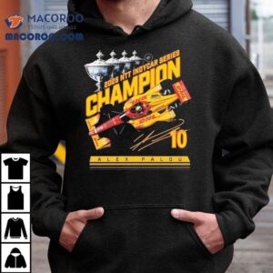 Alex Palou 2025 Ntt Indycar Series Champion Trophy Shirt
