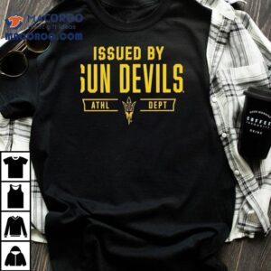 Arizona State Sun Devils Issued By Sun Devils Athletic Department Shirt
