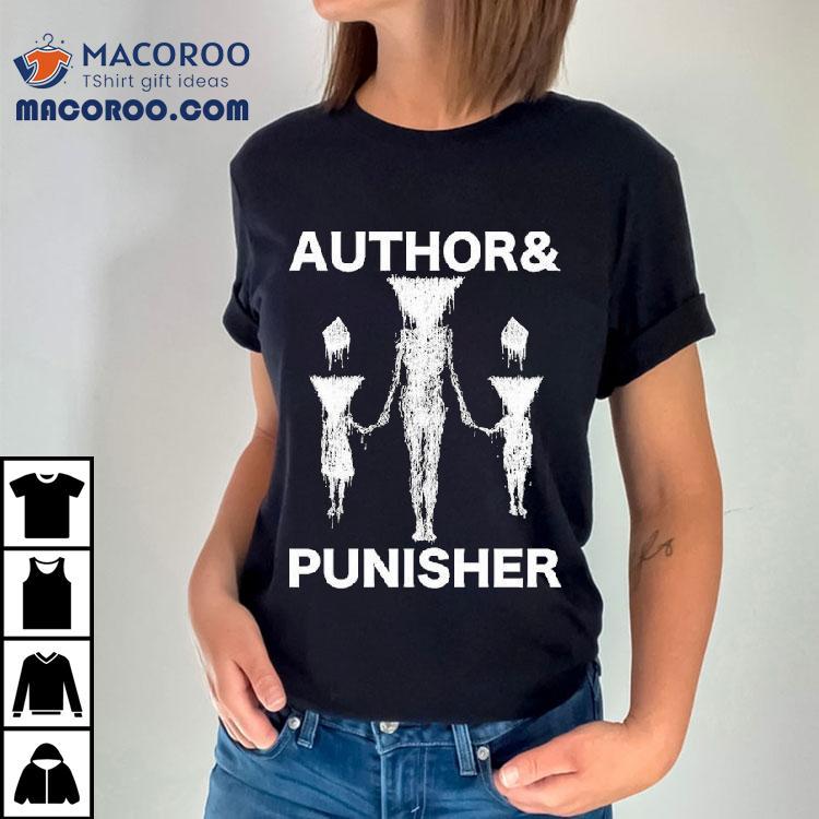 Author Punisher Women And Children Shirt Author Punisher Women And Children Shirt