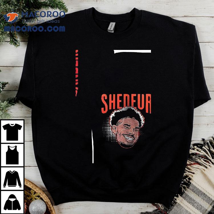 Cleveland Browns Shedeur Sanders Portrait Art Shirt Cleveland Browns Shedeur Sanders Portrait Art Shirt