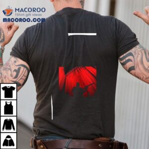 David Gilmour Luck And Strange In Concert Red Lights Black Cat Shirt