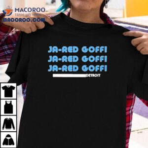 Detroit Lions Ja Red Goff Tshirt