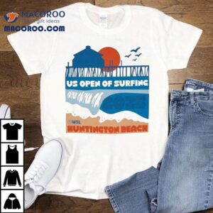 Lexus Us Open Of Surfing Barrel City Huntington Beach Wsl Tshirt