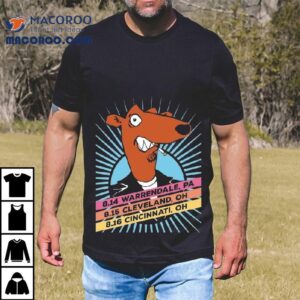 Screeching Weasel Pittsburgh Cleveland And Cincinnati Cigarettes Tshirt