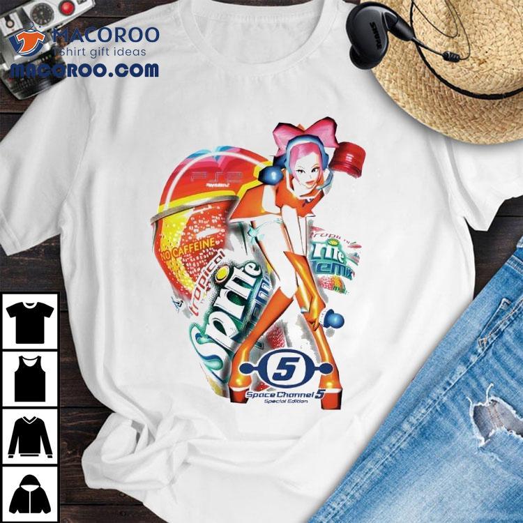 Tropical Sprite Ulala Space Channel 5 Shirt Tropical Sprite Ulala Space Channel 5 Shirt