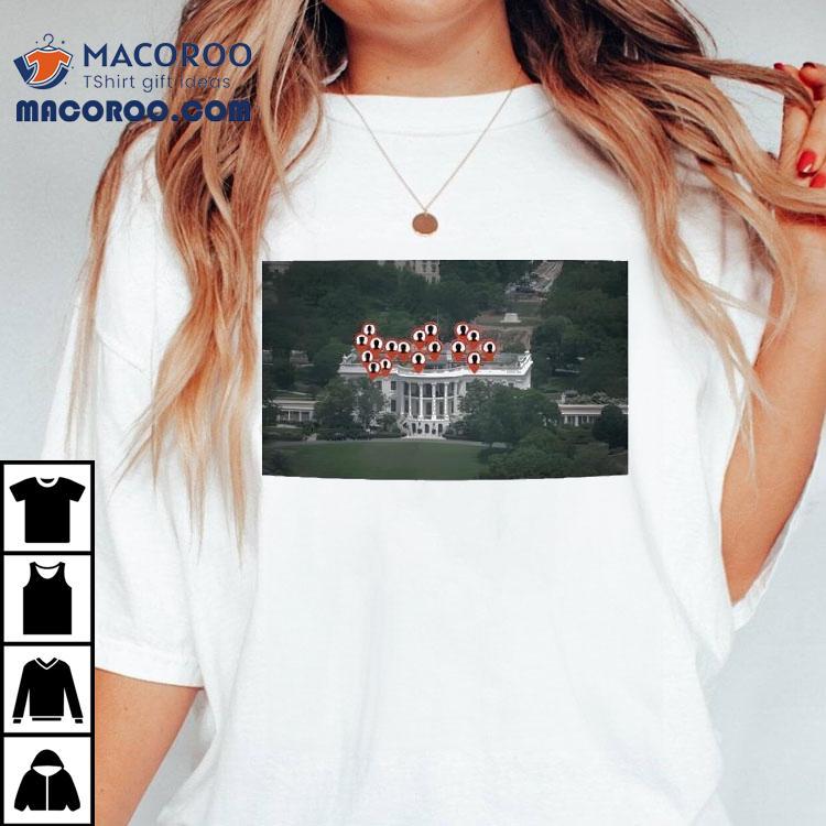 White House Positioning Photo Shirt White House Positioning Photo Shirt