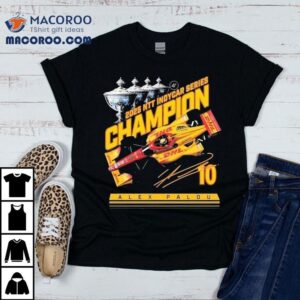 Alex Palou 2025 Ntt Indycar Series Champion Trophy Shirt 2 Alex Palou Ntt Indycar Series Champion Trophy Tshirt