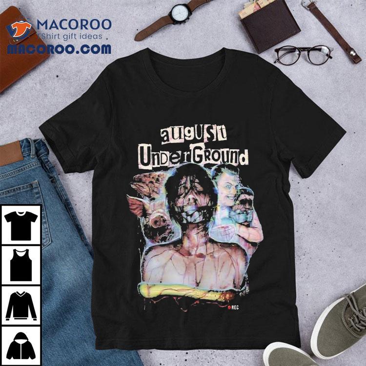 August Underground Glitch Iconic Kidnap Artwork Jonny Bush Unusual Horror Shirt August Underground Glitch Iconic Kidnap Artwork Jonny Bush Unusual Horror Shirt