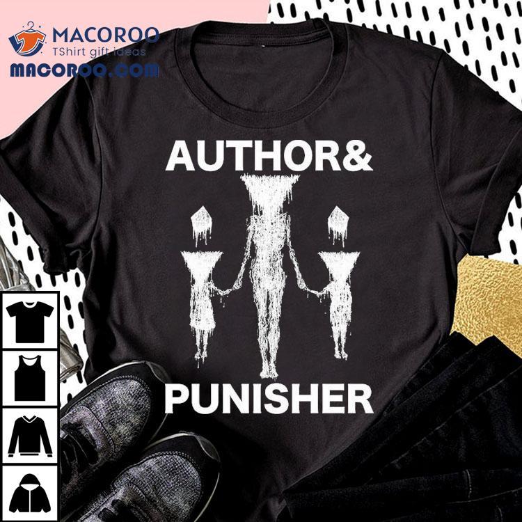 Author Punisher Women And Children Shirt Author Punisher Women And Children Shirt