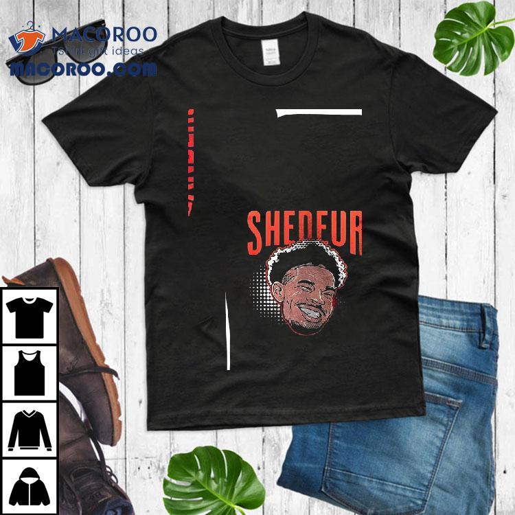Cleveland Browns Shedeur Sanders Portrait Art Shirt Cleveland Browns Shedeur Sanders Portrait Art Shirt
