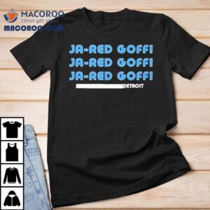 Detroit Lions Ja Red Goff Tshirt