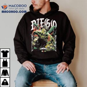 Diego Lopes Fight Full Violence Skulls Mexico And Brazil Tshirt