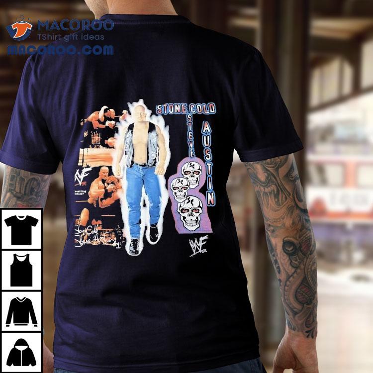 Stone Cold Steve Austin Wwe Skulls Vintage Shirt Stone Cold Steve Austin Wwe Skulls Vintage Shirt