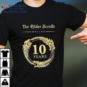 The Elder Scrolls Online Th Anniversary Tshirt