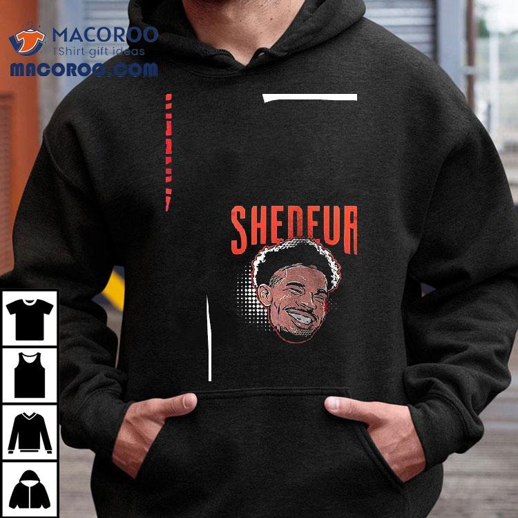 Cleveland Browns Shedeur Sanders Portrait Art Shirt Cleveland Browns Shedeur Sanders Portrait Art Shirt