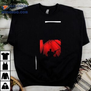 David Gilmour Luck And Strange In Concert Red Lights Black Ca Tshirt