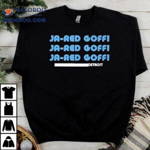 Detroit Lions Ja Red Goff Tshirt