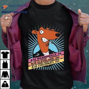 Screeching Weasel Pittsburgh Cleveland And Cincinnati Cigarettes Tshirt