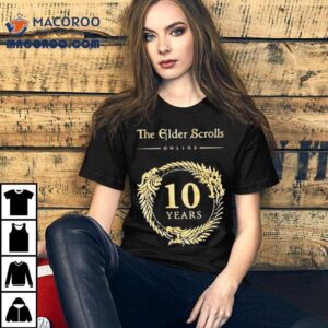 The Elder Scrolls Online Th Anniversary Tshirt
