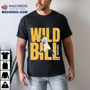 William Contreras Wild Bill Milwaukee Brewers Tshirt