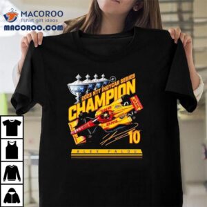 Alex Palou Ntt Indycar Series Champion 2025 Signature Shirt