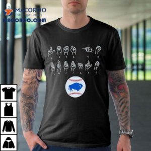 Let S Go Buffalo Bisons Baseball Tshirt