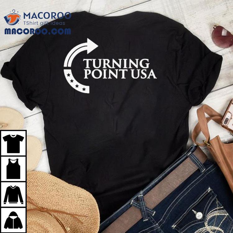  Sydney Sweeney Wearing Turning Point Usa Tshirt