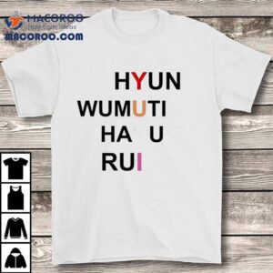 Yuri Hyun Wumuti Haru Rui Shirt