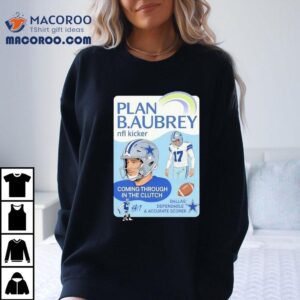 Brandon Aubrey Dallas Cowboys Nfl Kicker Coming Through In The Clutch Shirt 1 Brandon Aubrey Dallas Cowboys Nfl Kicker Coming Through In The Clutch Tshirt
