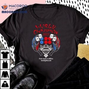 From Nerds To Athletes World Champion 2025 Shirt 1 From Nerds To Athletes World Champion Tshirt