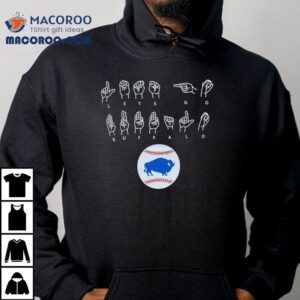Let S Go Buffalo Bisons Baseball Tshirt