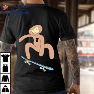 Monke Kickflip Shirt 1 Monke Kickflip Tshirt