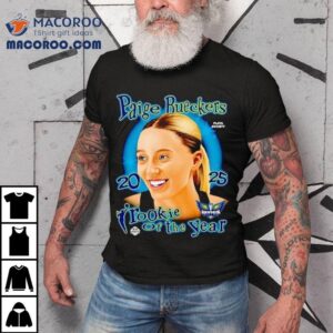 Paige Bueckers Dallas Wings Basketball Rookie Of The Year Tshirt