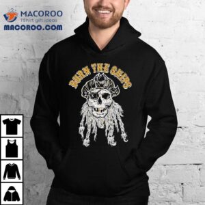Burn The Ships Skull Tshirt