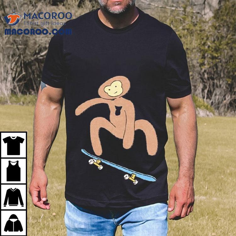Monke Kickflip Shirt Monke Kickflip Shirt