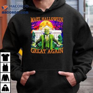 Trump Zombie Make Halloween Great Again Tshirt