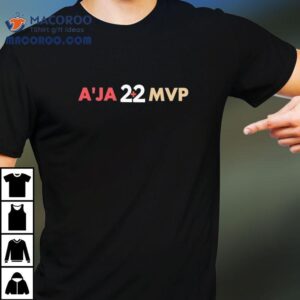 A Ja Riyadh Wilson Mvp Las Vegas Aces Tshirt