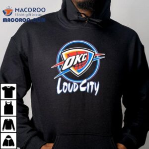 Oklahoma City Thunder Loud City Logo Tshirt