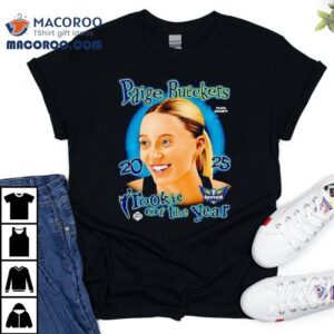Paige Bueckers Dallas Wings Basketball Rookie Of The Year Tshirt