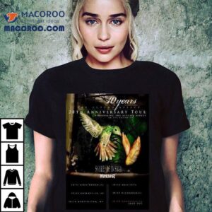 Years The Autumn Effect Th Anniversary Tour October Tshirt