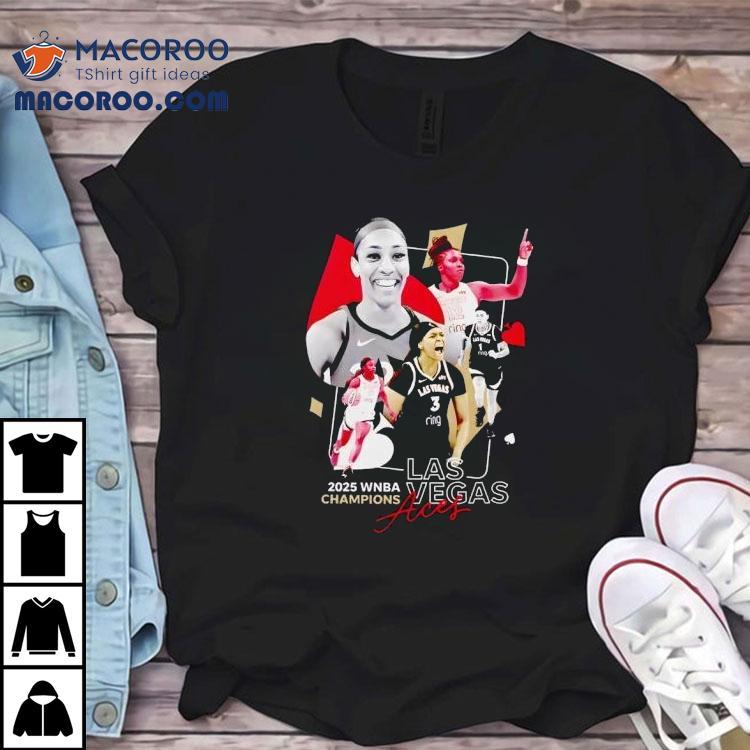 A Ja Wilson Las Vegas Aces Wnba Champions Tshirt