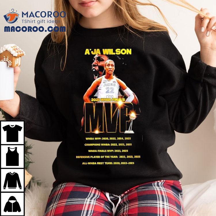 A Ja Wilson Las Vegas Aces Wnba Finals Mvp Tshirt