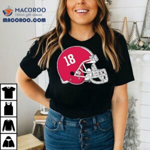 Alabama Crimson Tide Helmet Number Tshirt