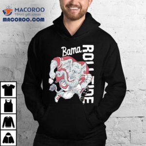 Alabama Crimson Tide Mascot Bama Roll Tide 2025 Shirt